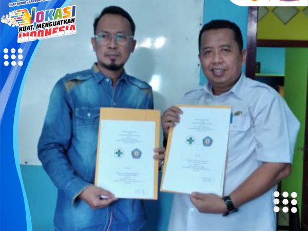 Penandatanganan Memorandum of Understanding (MoU) jurusan Asisten Keperawatan (ASPER) SMK Negeri Tanjungsari dengan Klinik Lematang Medical Center